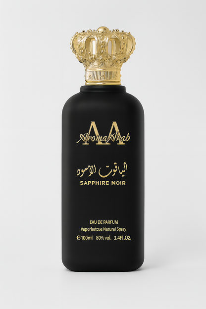 Sapphire Noir by Aroma Arab – Eau de Parfum for Men, 100ml | Original Luxury Fragrance from Dubai