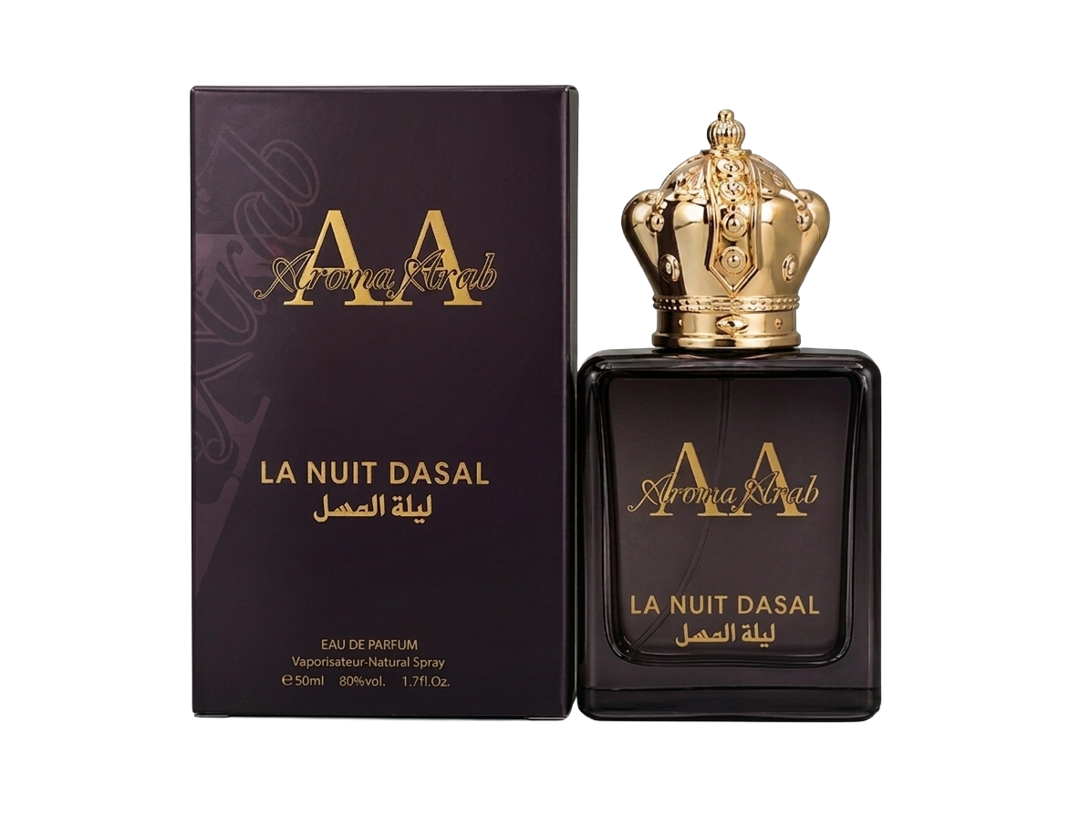 Aroma Arab LA NUIT DASAL 50ml for men luxury perfume made in Dubai