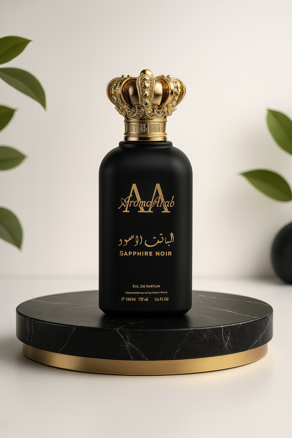 Sapphire Noir by Aroma Arab – Eau de Parfum for Men, 100ml | Original Luxury Fragrance from Dubai