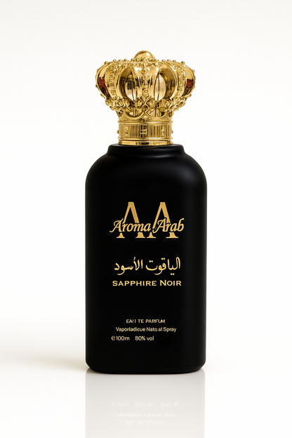 Sapphire Noir by Aroma Arab – Eau de Parfum for Men, 100ml | Original Luxury Fragrance from Dubai